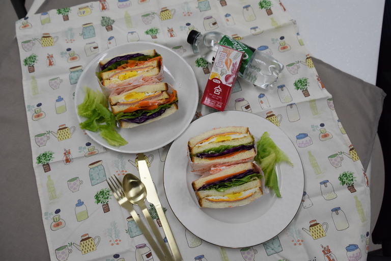 [슬기로운 평생학습생활] 비대면 간편요리 강좌-오색영양샌드위치